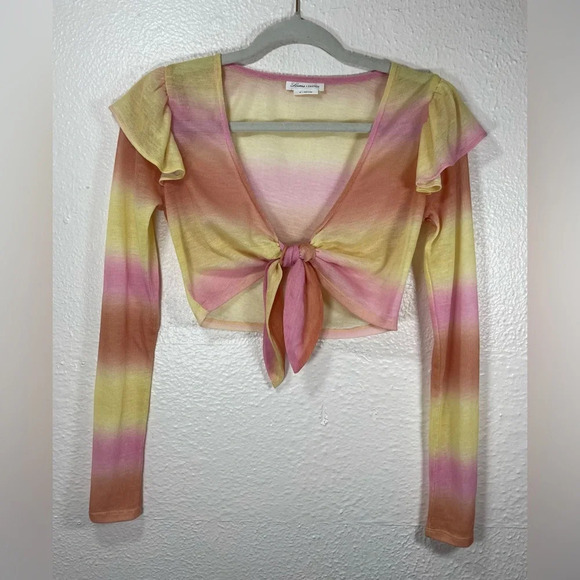 Lovers + Friends Guava Top in Sunset Ombré Women’s XS Summer Spring Coastal - Picture 11 of 11